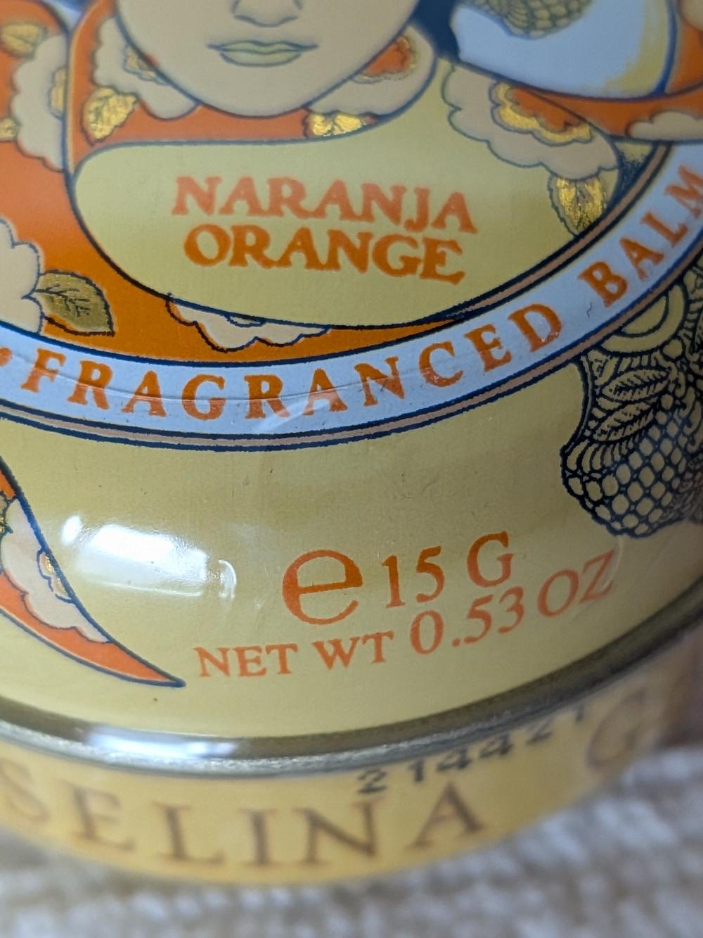 Imported Lip Balms - Set Of Two Peach And Orange From Spain - Picture 7 of 11
